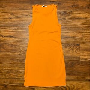 Orange Zara Mini Dress